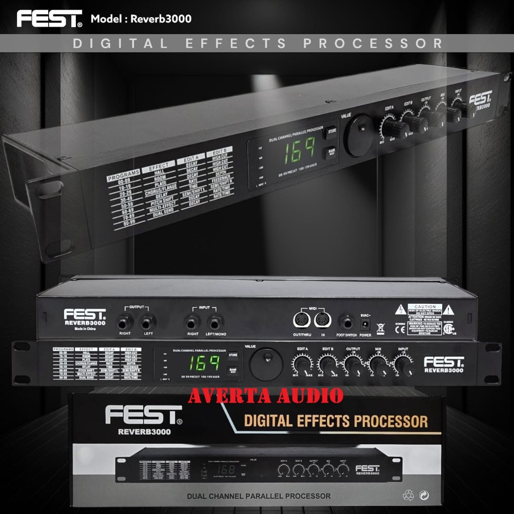 FEST Efek Vocal REVERB 3000