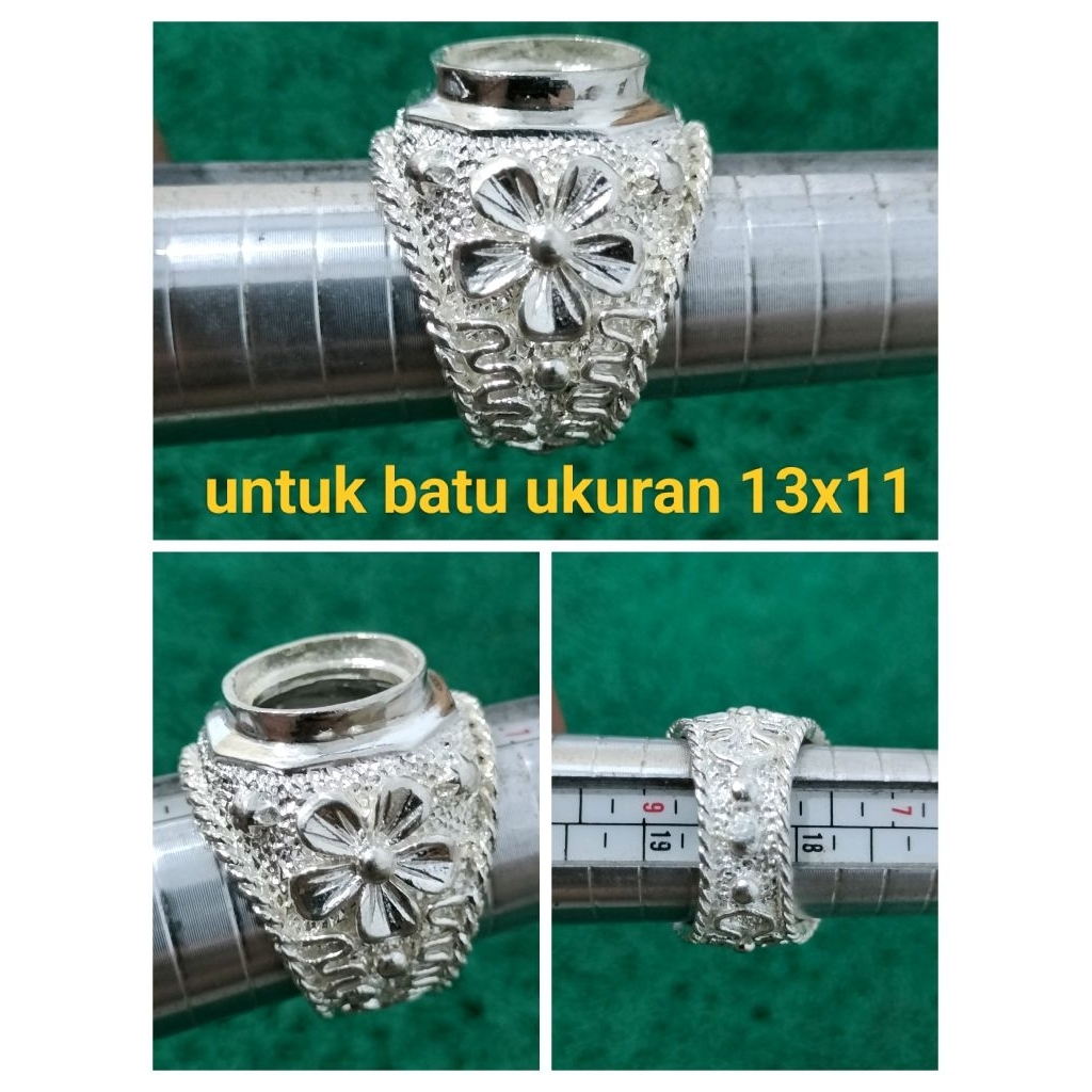RING ALPAKA SUPER TERBARU MODEL PERAK