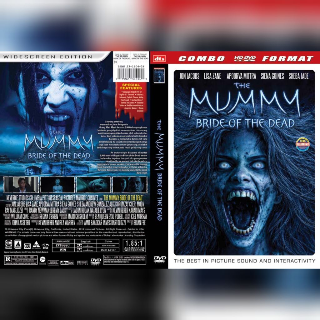 DVD The Mummy Bride of the Dead 2026(Jon Jacobs)