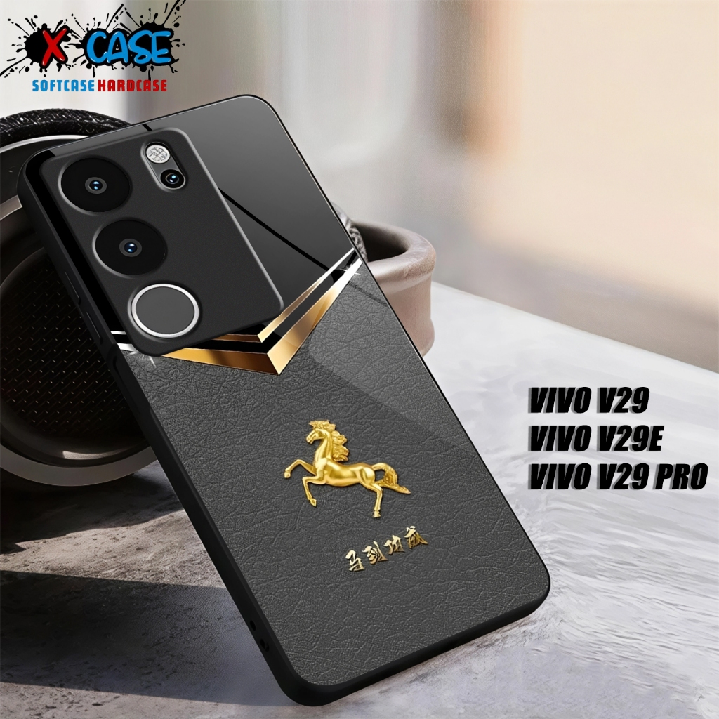 Casing Hp VIVO V29 Softcase VIVO V29 V29E V2250 Case Glossy Cassing kaca kilau Pelindung Hp Aksesori