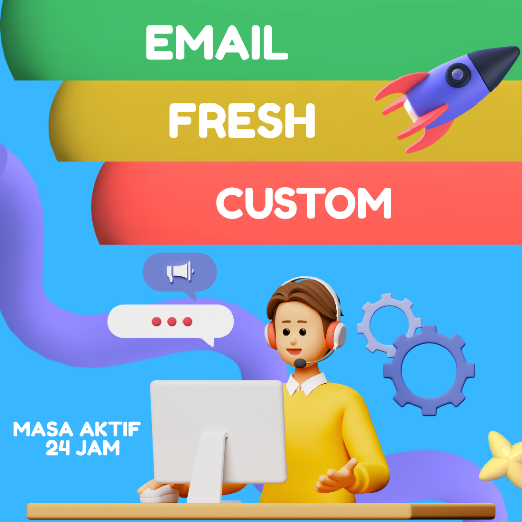 Email fresh durasi 24 jam support OTP