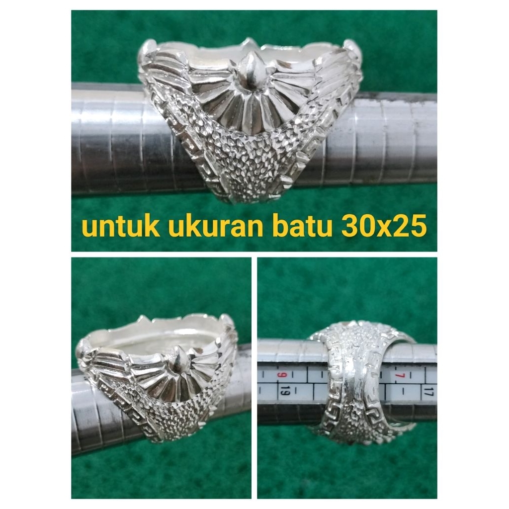RING ALPAKA SUPER TERBARU MODEL PERAK