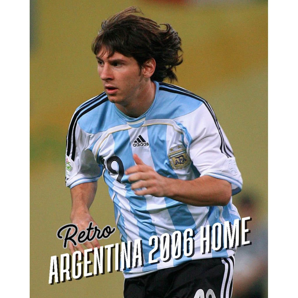 [NO RETUR] JERSEY RETRO ARGENTINA 2006 HOME