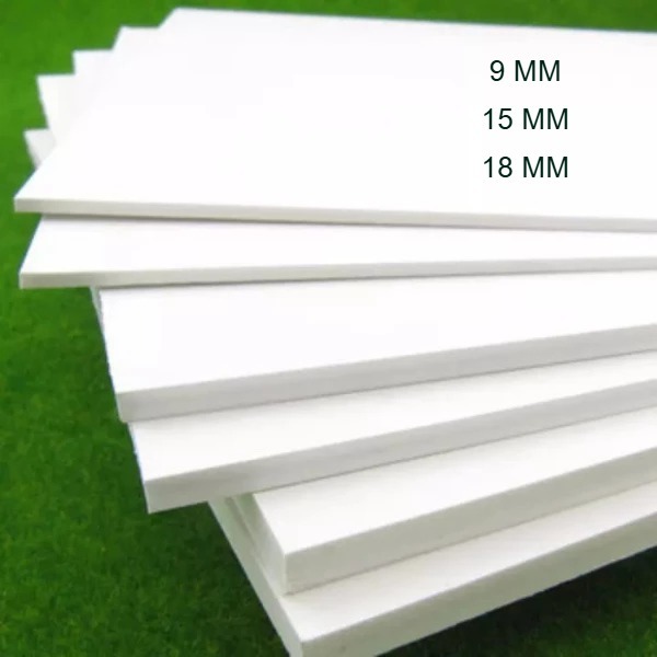 PVC BOARD FOAM BOARD PUTIH 9MM, 15MM, 18MM