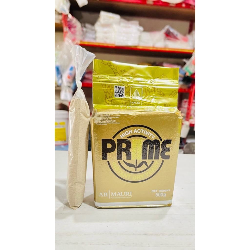 ( REPACK ) Ragi Instan Instant PRIME Untuk Pengembang Donat Dan Roti Berat 35gram
