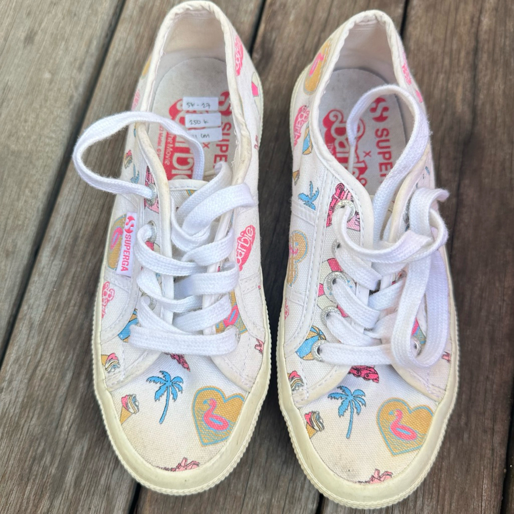 superga shoes barbie edition
