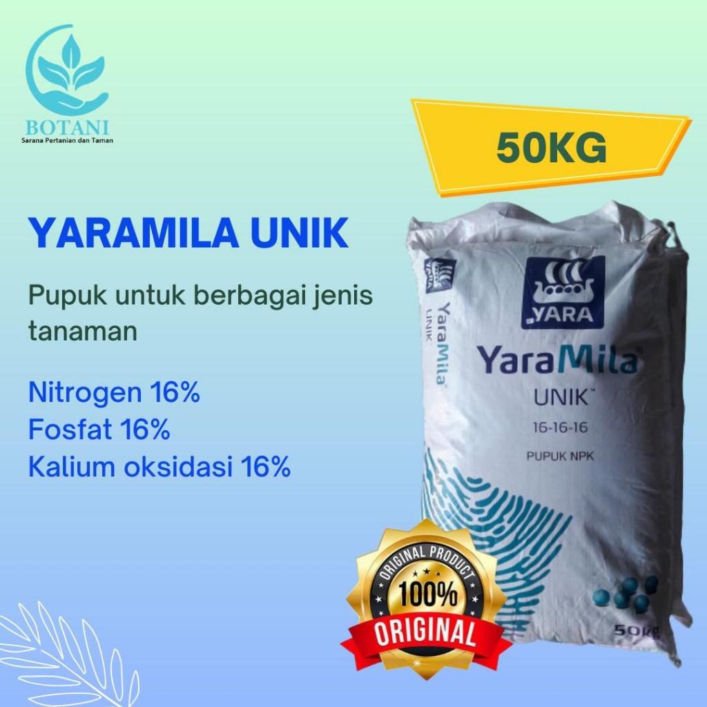 Pupuk NPK Unik YaraMila Original 50 kilo gram