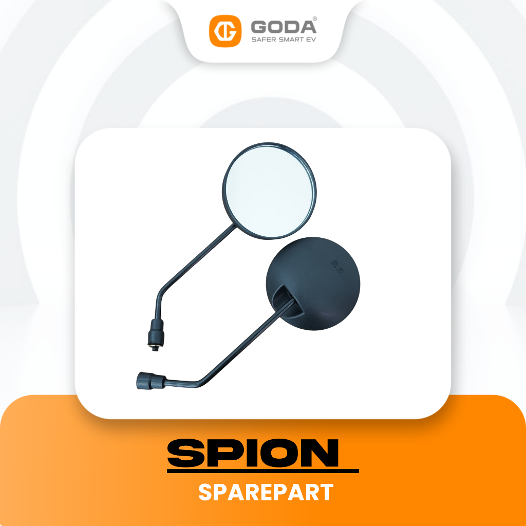 GODA SPAREPART - SPION SEPEDA & MOTOR LISTRIK - Desain Simple & Jernih
