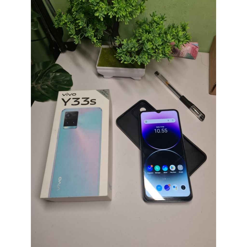 VIVO Y33S FULLSET RAM 8+4/128 GB LIKE NEW MULUS NO MINUS