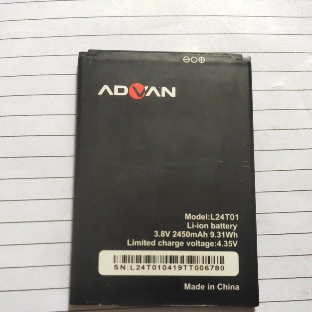 Batray advan s6 plus