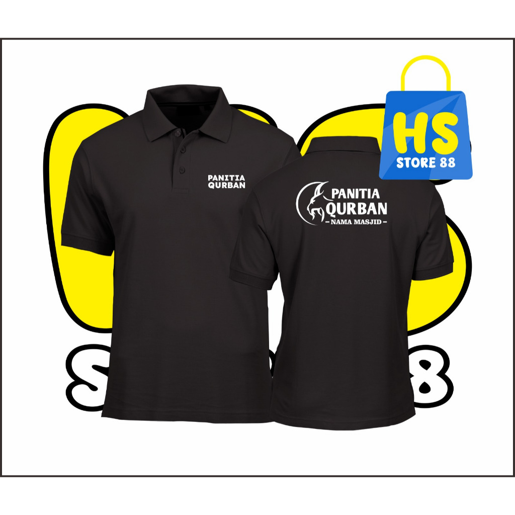 POLO QURBAN - baju KERAH QURBAN - SERAGAM QURBAN IDUL ADHA