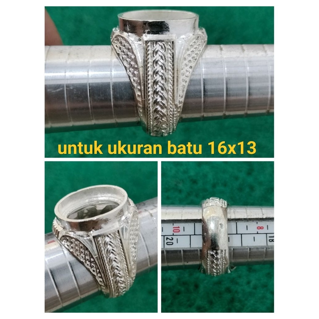 RING ALPAKA SUPER TERBARU MODEL PERAK