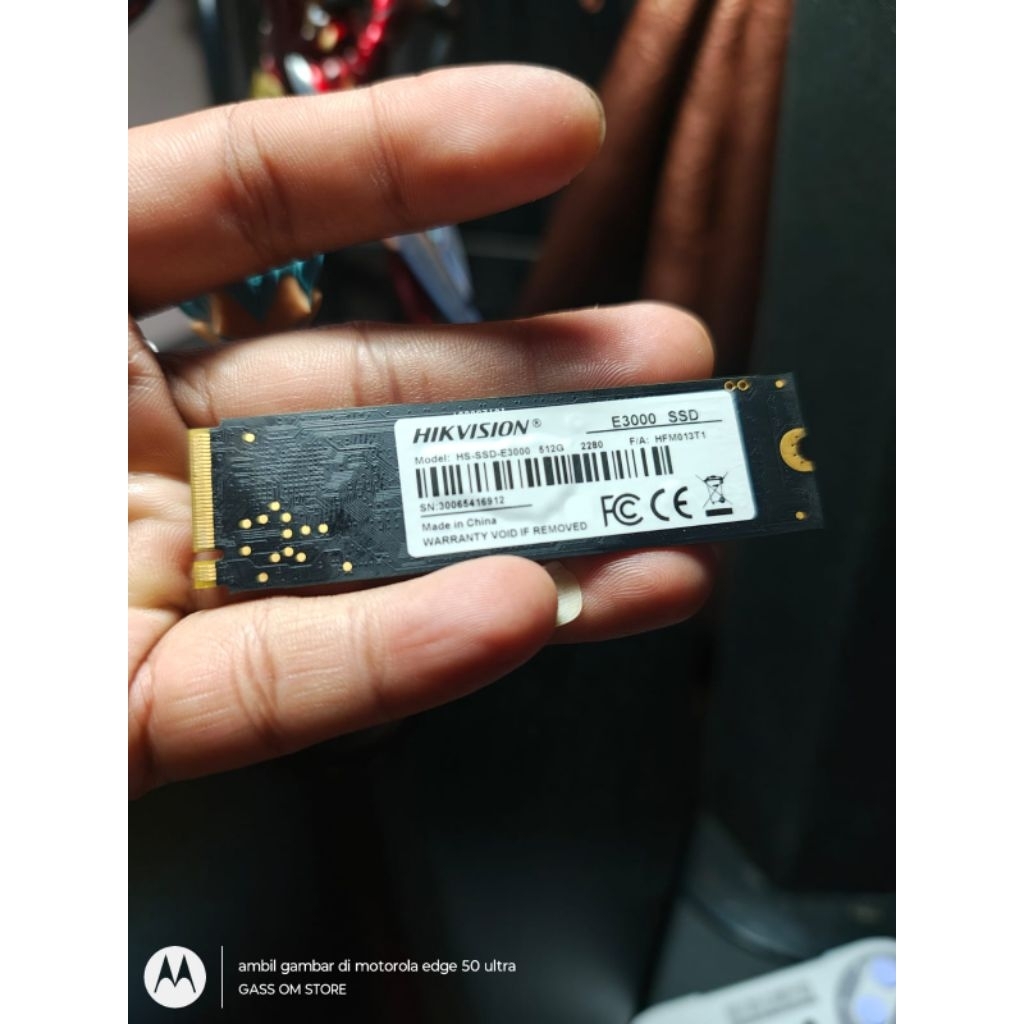 SSD NVME M.2 HIKVISION E3000 512GB