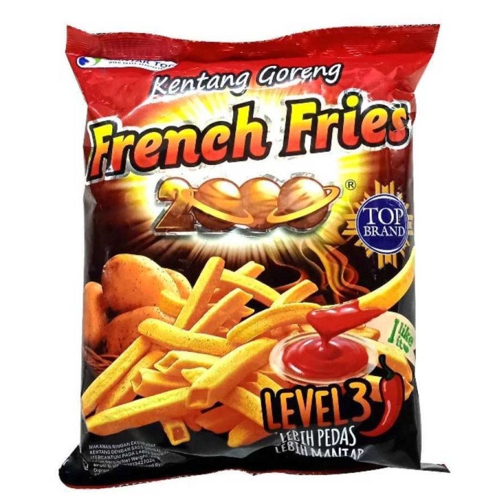 FRENCH FRIES 2000 Level 3 | Netto : 60gr