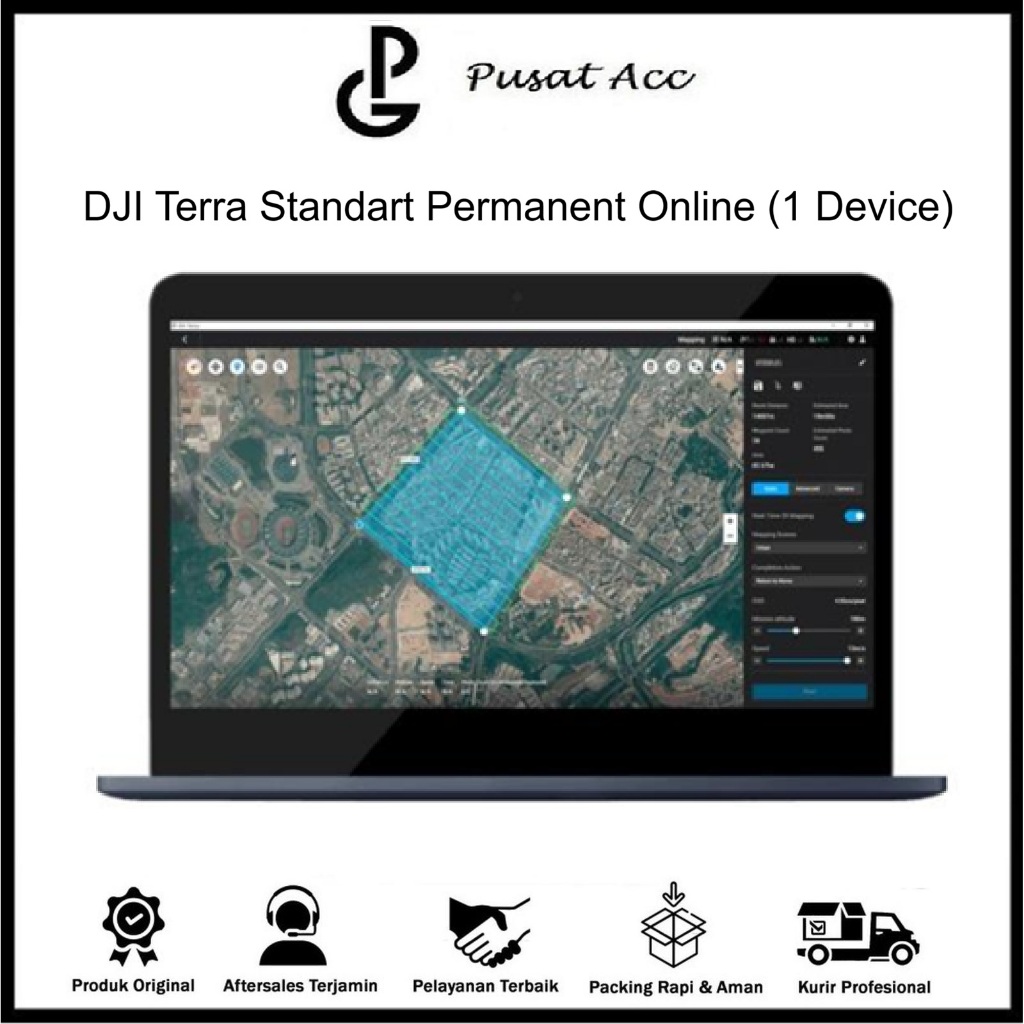 DJI Terra Drone Software Mapping Pemetaan Agriculture Pertanian LiDAR DJI Matrice 400 DJI Zenmuse L3