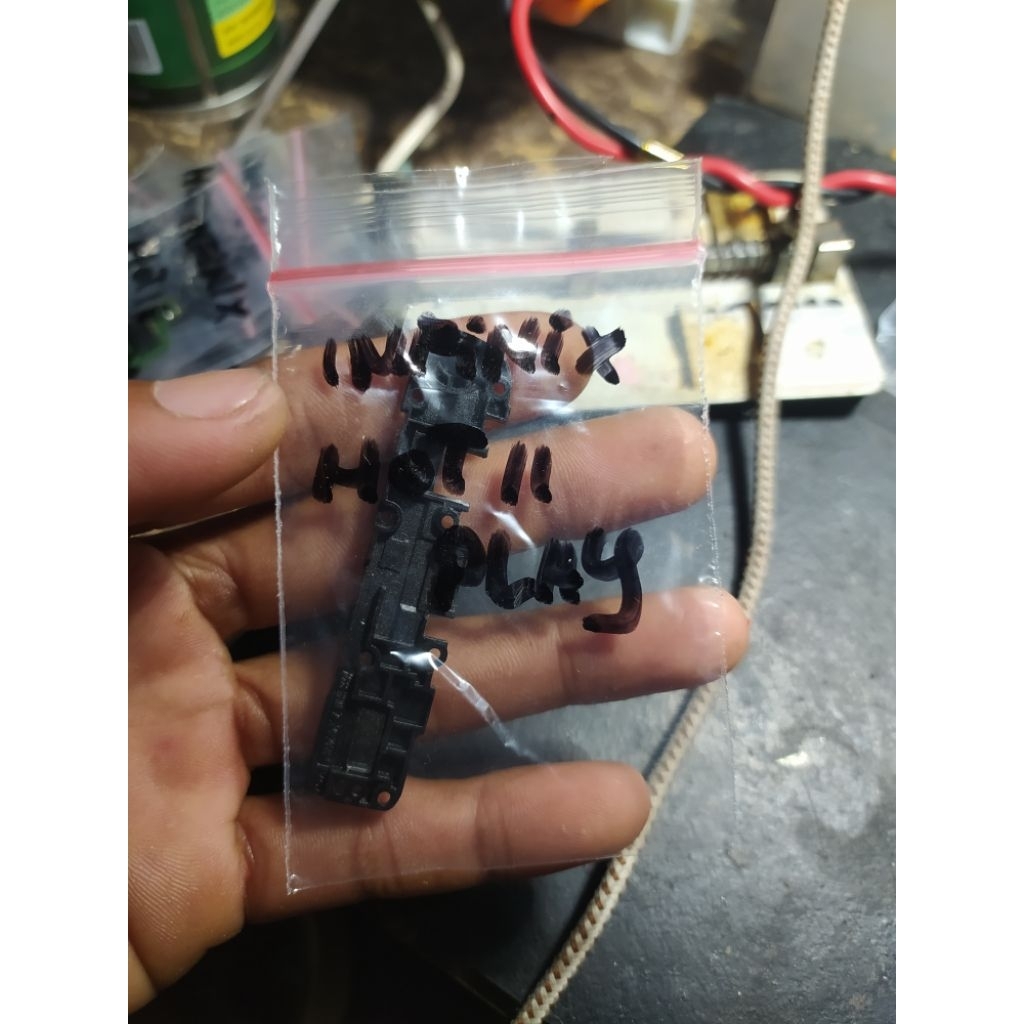 tutup konektor cas Infinix HOT11 play bekas copotan