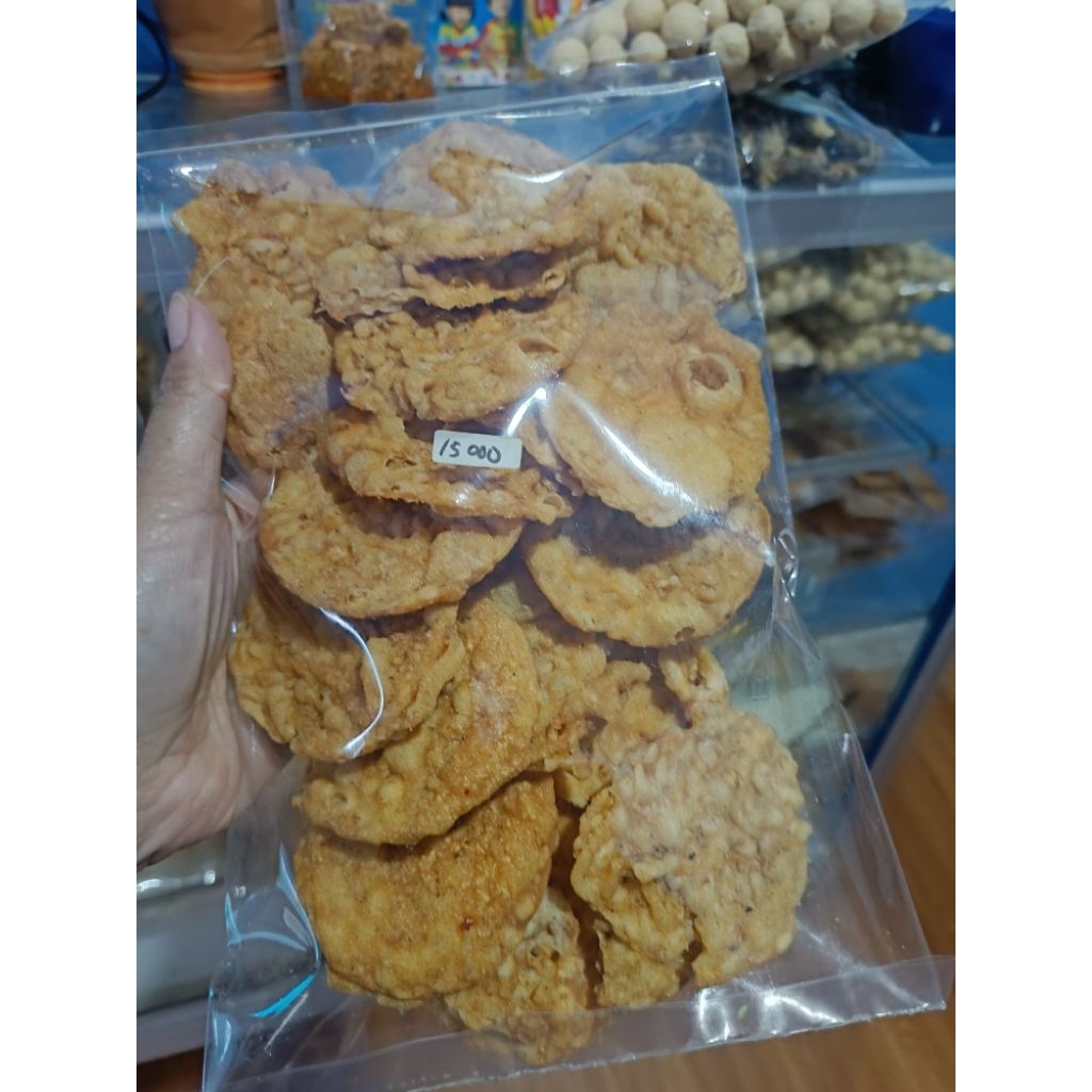 keripik tempe bandung /cemilan kiloan/kripik tempe oleh-oleh bandung 250gr/cemilan murah enak renyah