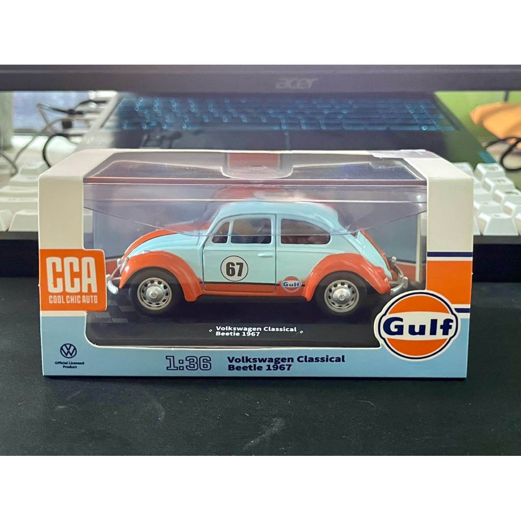 CCA 1:36 Volkswagen Classical Beetle 1967 Gulf Livery