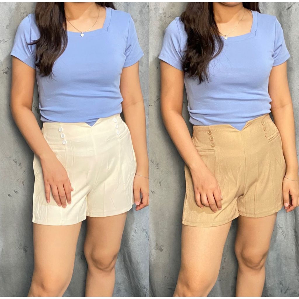 Celana Pendek Kain Import/Celana Pendek Import/Celana Pendek Wanita Import