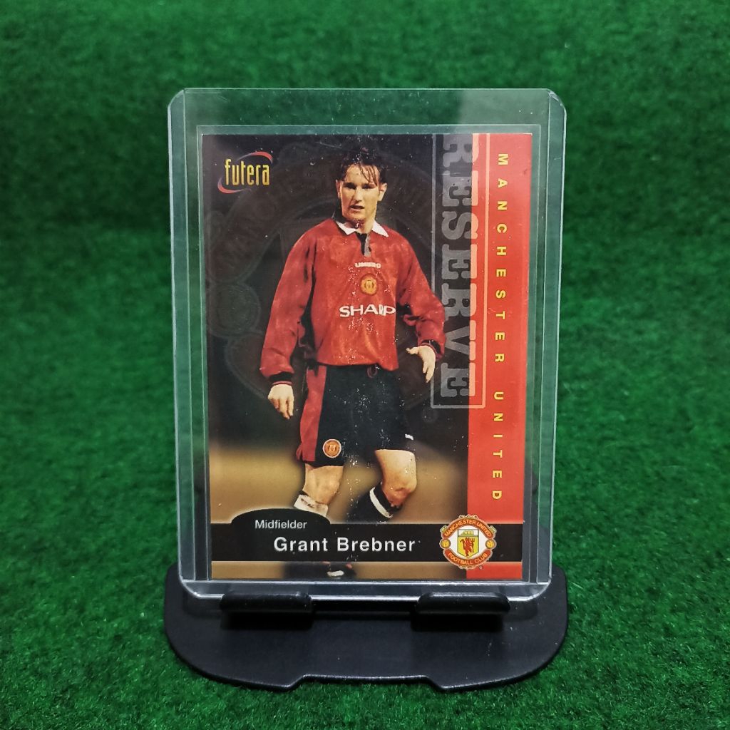 KARTU BOLA GRANT BREBNER MANCHESTER UNITED 1997
