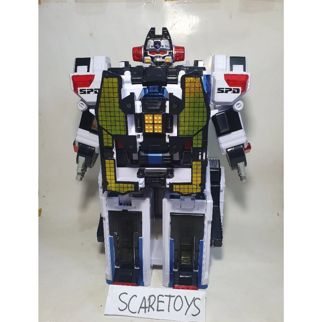 dx dekabase deka Base dekaranger robo megazord power rangers spd delta command megazord zord
