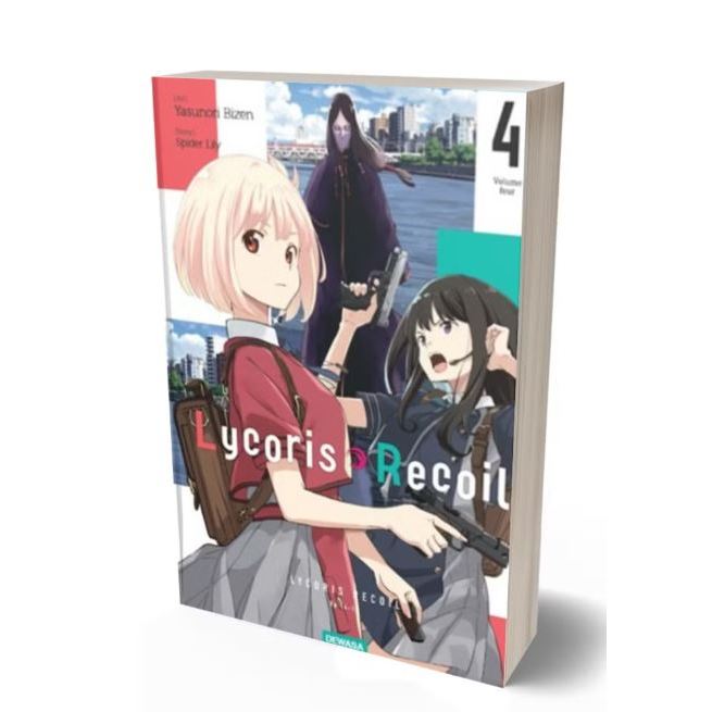 BUKU KOMIK Lycoris Recoil 4 Spider Lily PGI NEW ORI