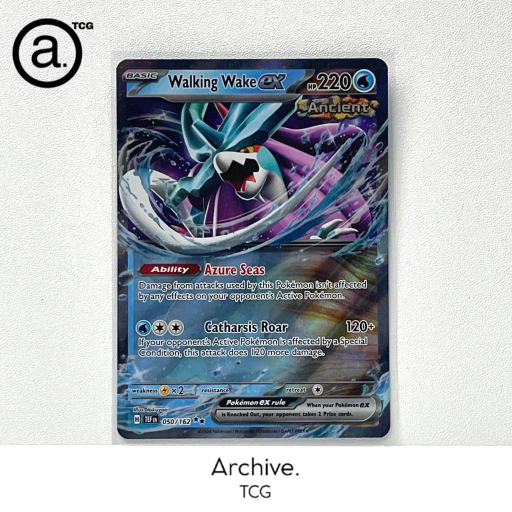 Walking Wake ex RR (050/162) Pokemon English ~ Temporal Forces (TEF)