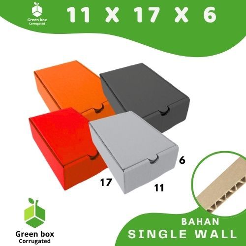 Kardus 11x17x6 LD Kardus Mini Box Gelang lipatan depan Dus Hampers Kotak Kemasan Box Aksesoris Karto