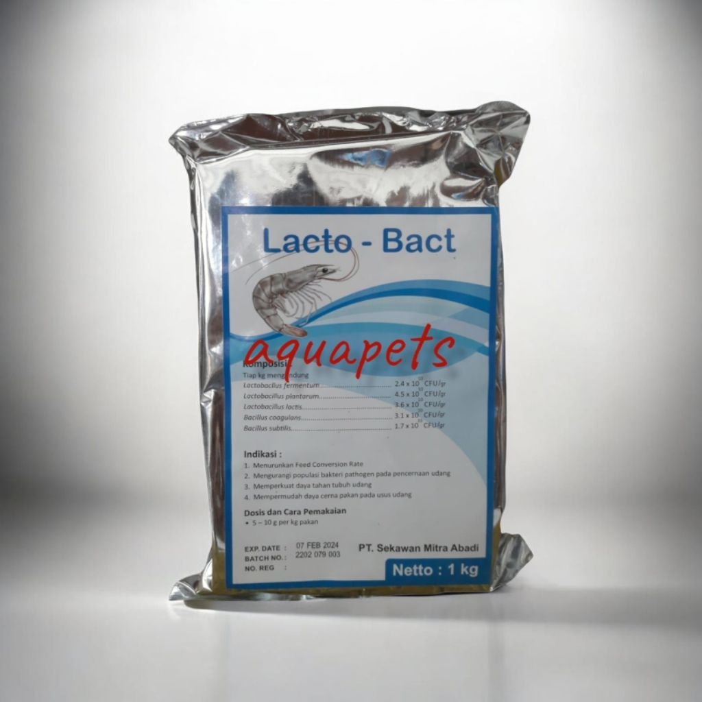 Lacto-Bact Probiotic Ikan dan Udang Lactobacillus 1kg