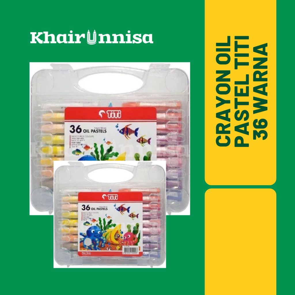 Crayon Oil Pastel Titi 36 Warna