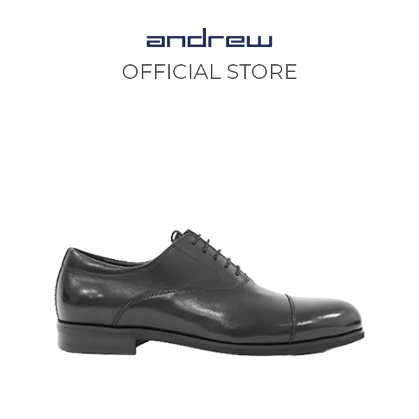 Sepatu Formal Casual Pria Andrew Shoes Wade Black