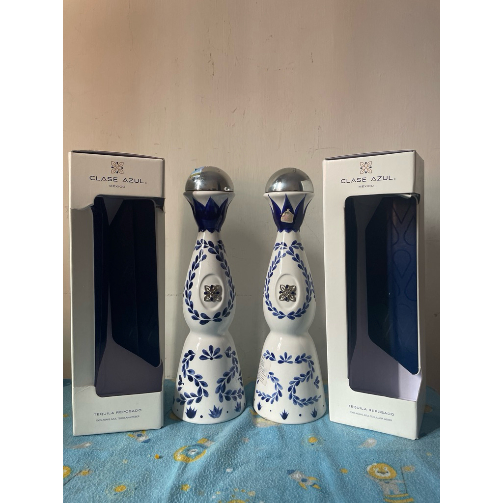 botol azul + box