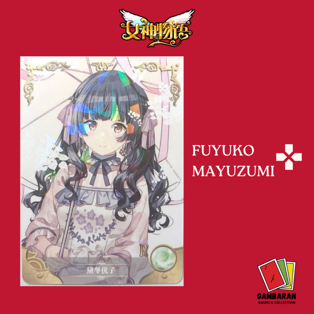 Fuyuko Mayuzumi R Goddess Story CCG Anime Waifu Card