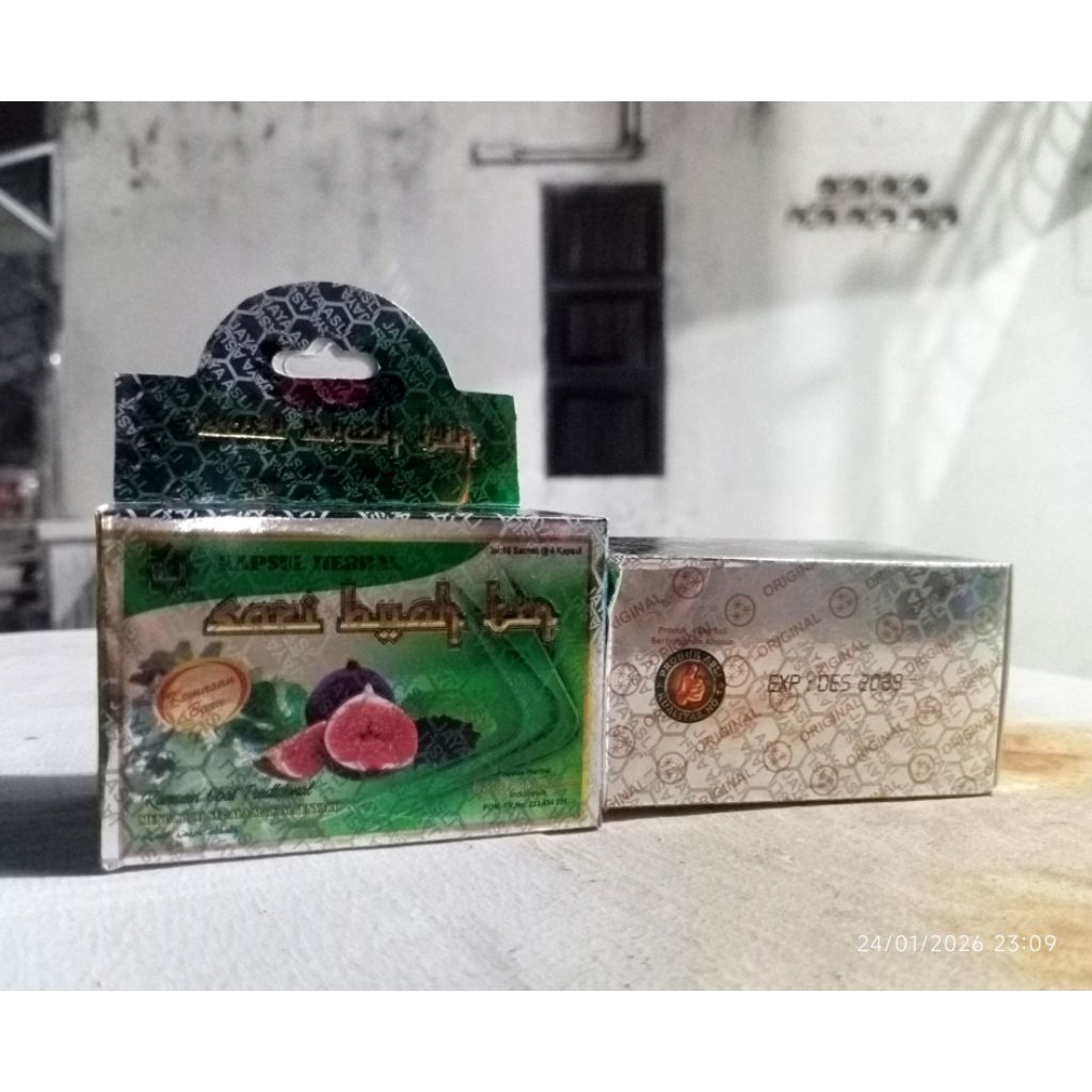 Sari Buah Tin Herbal - Kapsul 10 Sachet, 100% Asli, Obat Herbal Alami