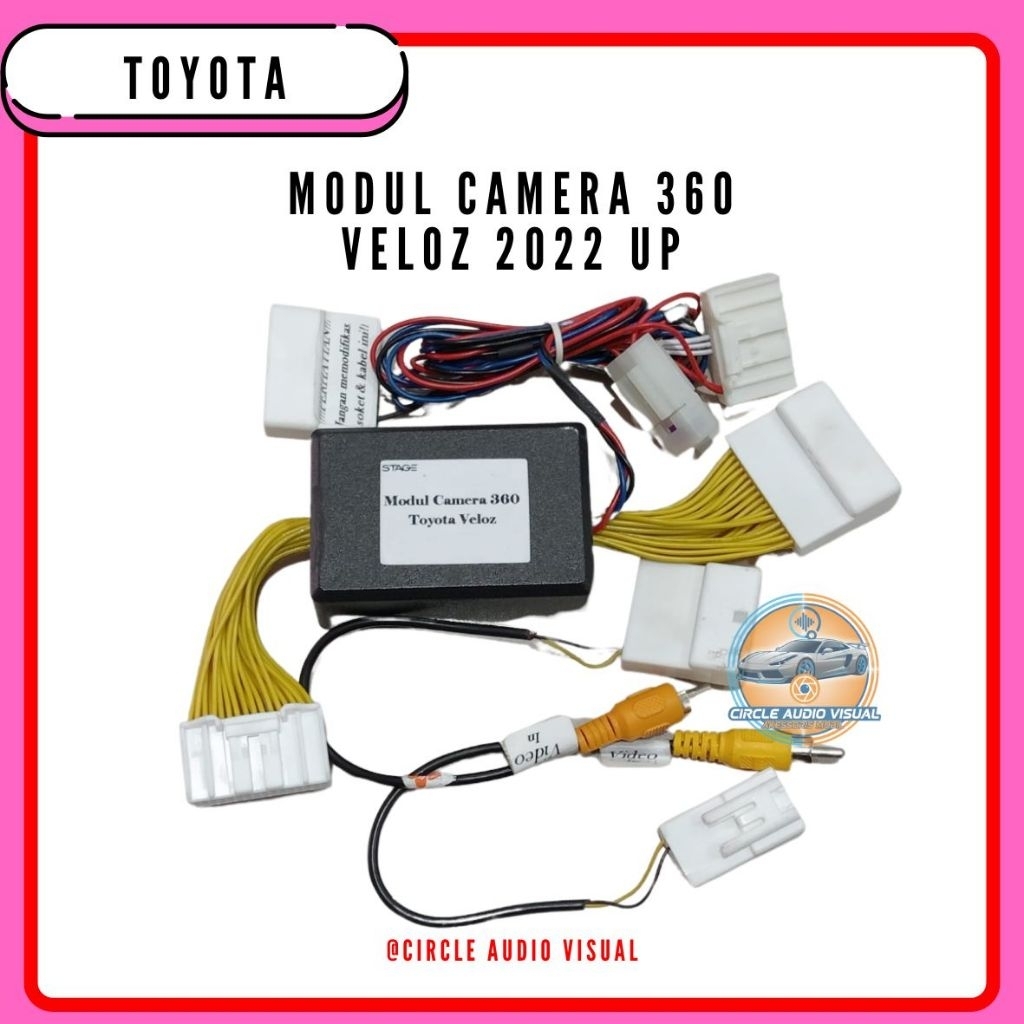 Modul Camera 360 Toyota Veloz 2022 UP