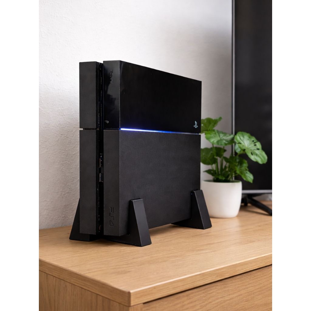 Penopang PS4 Original, Pro, & Slim Kuat Kokoh.PS4 vertical stand (Original + Slim + Pro)