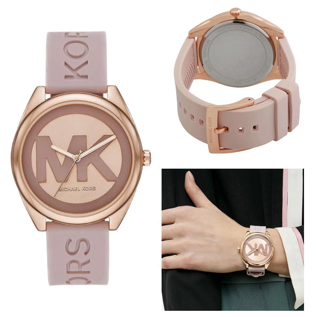 Jam MK7139 Janelle Three Hand Pink Silicone 4.2cm