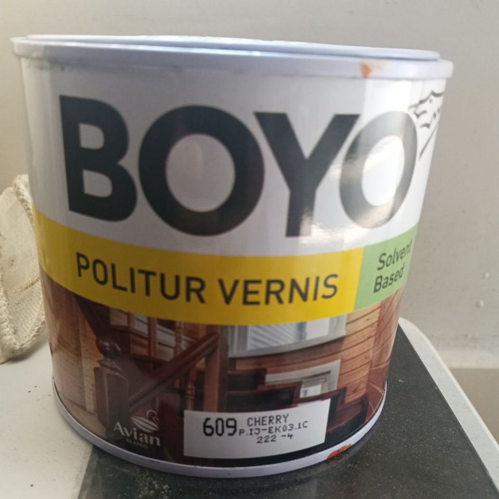 Politur / Plitur BOYO 0,5 Liter Plitur Kayu AVIAN BRANDS