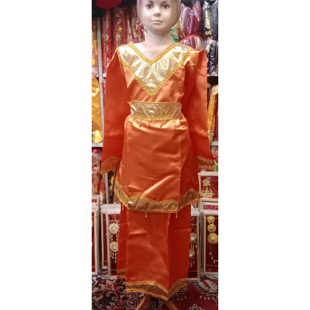 baju tari adat Padang/ baju tari minang