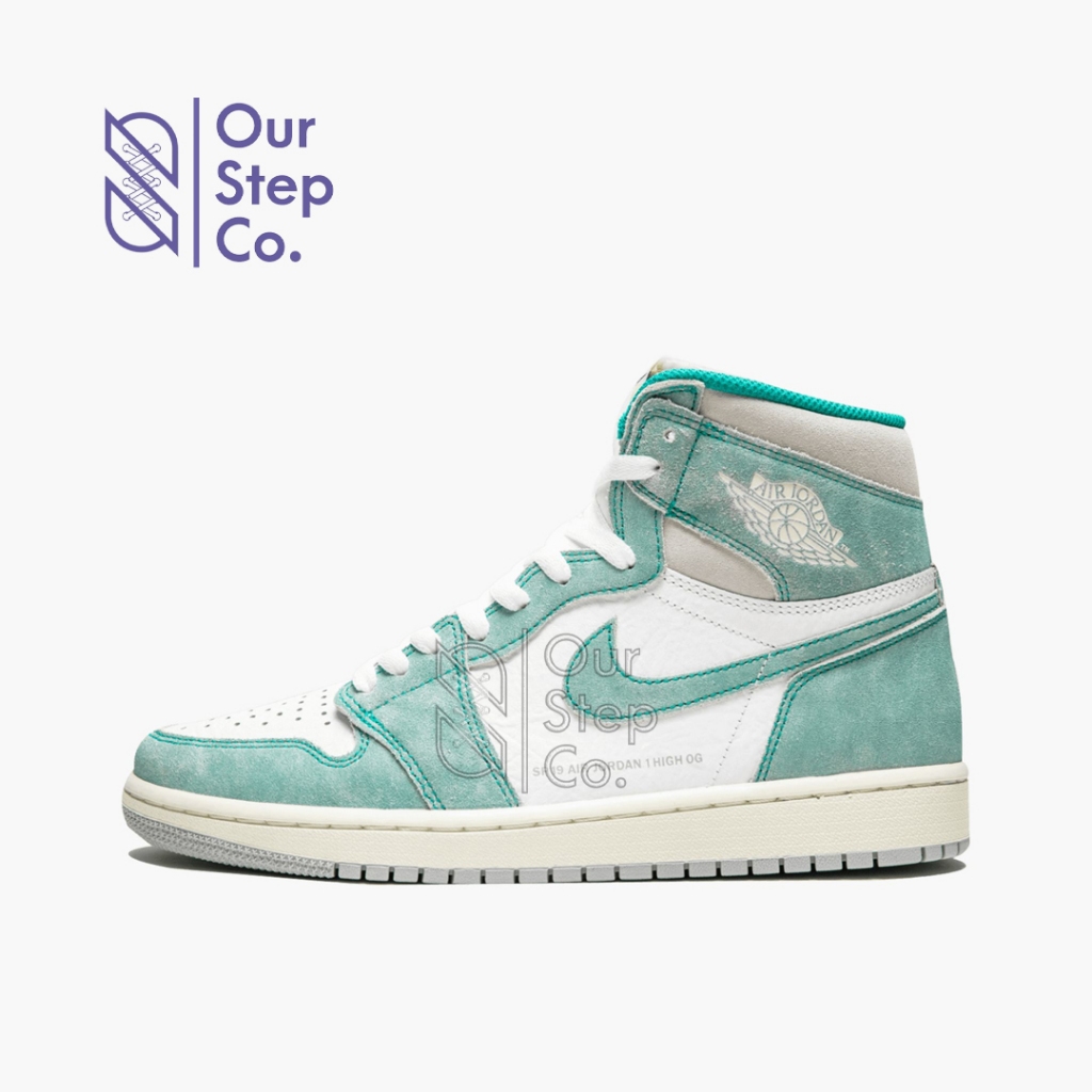 Sepatu Nike Air Jordan 1 Retro High Turbo Green Original BNIB