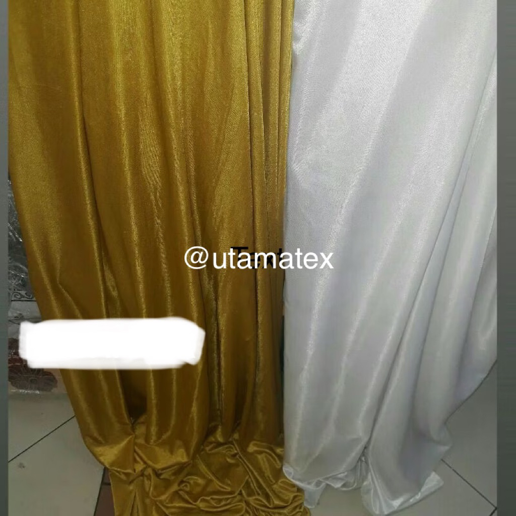 Bahan Pelaminan Kaos/ Kain Pelaminan/ Kain Pelamin/ Bahan Dekor/ Bahan Kaos Abutai
