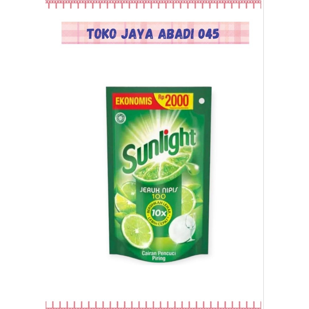 SUNLIGHT 90ML / Sabun Sunlight cuci piring 90ml