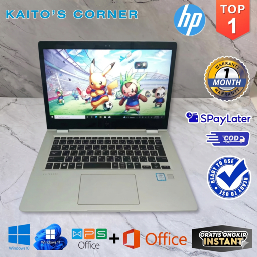 Laptop HP X360/745 G5 Core i3/i5/i7 | MURAH SLIM ORIGINAL BERGARANSI