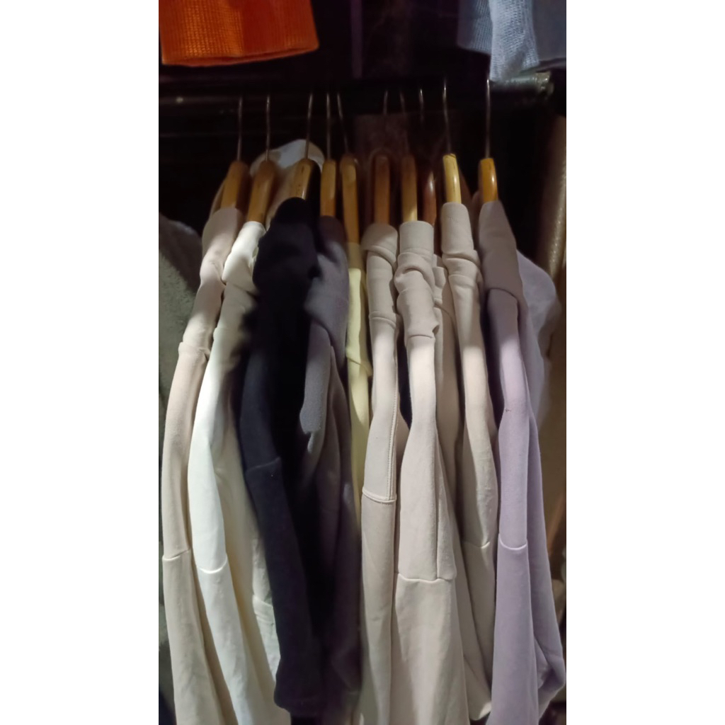hoodie bahan scuba