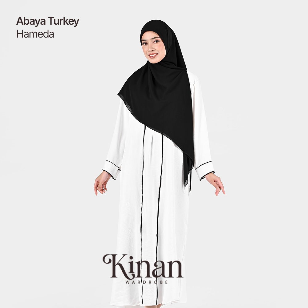 Medina Abaya / Abaya Hitam Turkey Moderen Remaja