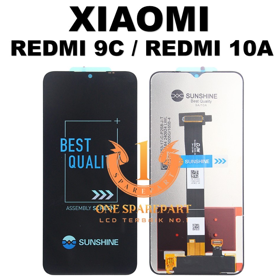 LCD TOUCHSCREEN REDMI 9C / REDMI 10A COMPLETE ORIGINAL 100% FULLSET