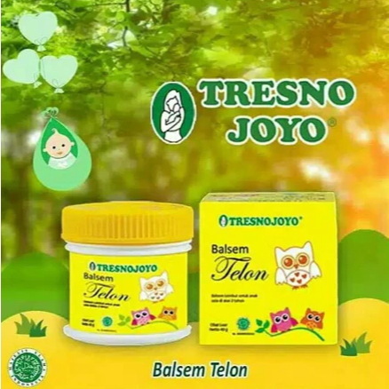 Balsem Tresno Joyo balsem TJ  | Balsem Bayi Untuk Flu dan Batuk | Balsem Telon Tresno Joyo 20GR / 40