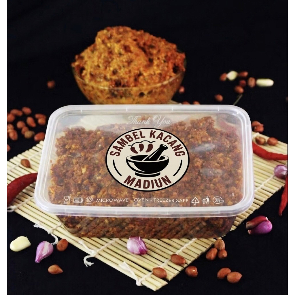 Sambel Kacang / Sambel Pecel Khas Madiun 500 gram. Cocok untuk pecel, gado-gado, lontong, bahkan jad