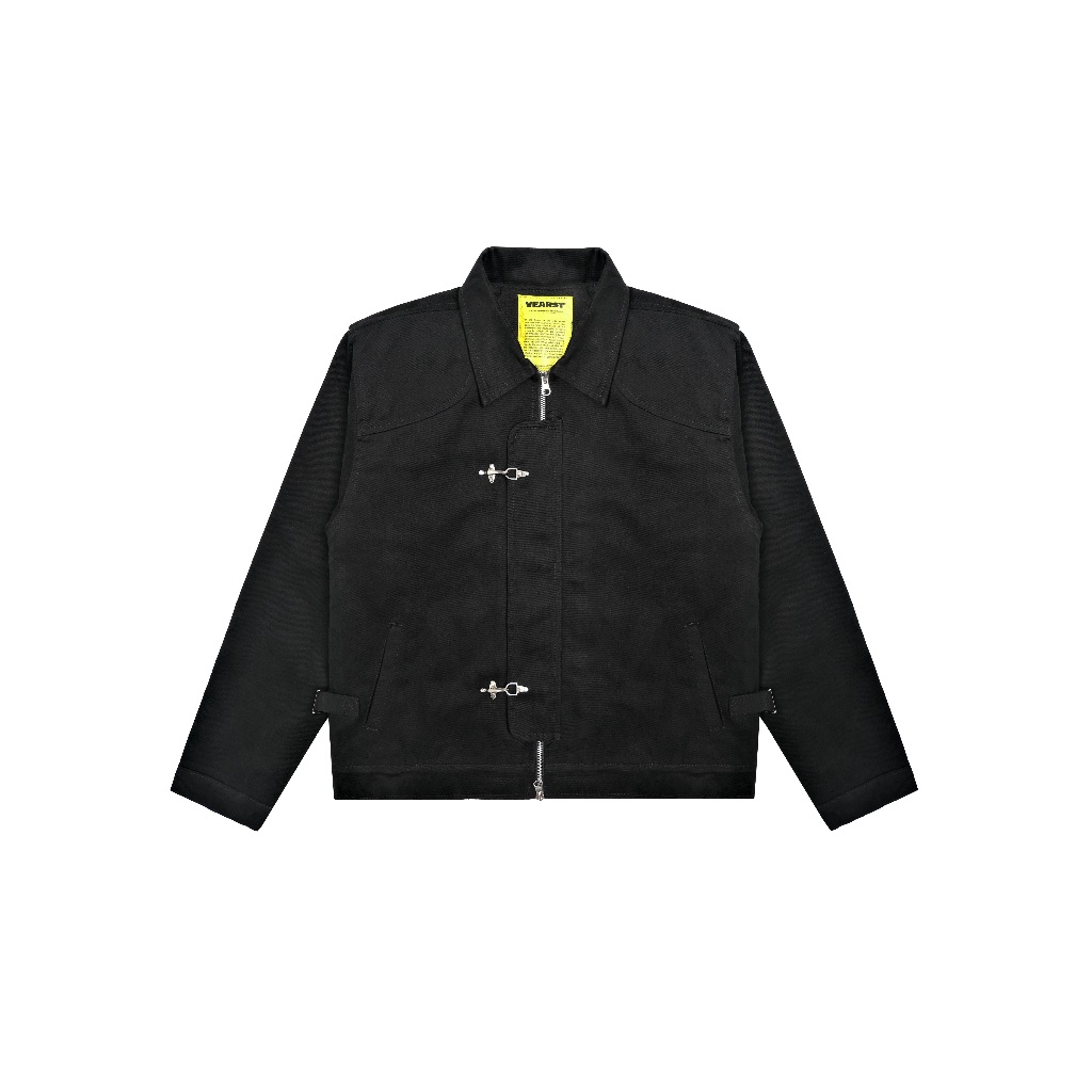 Vearst Work Jacket Condrad Fireman Clasp Black