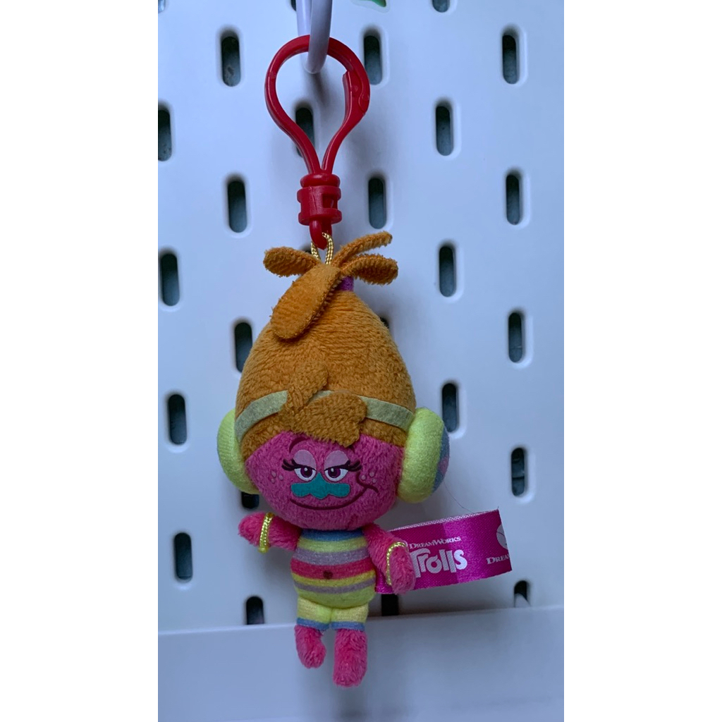 keychain plush Trolls Dj Suki